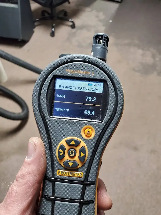Moisture meter humidity assessment for Mold Remediation & Removal in Highland Springs